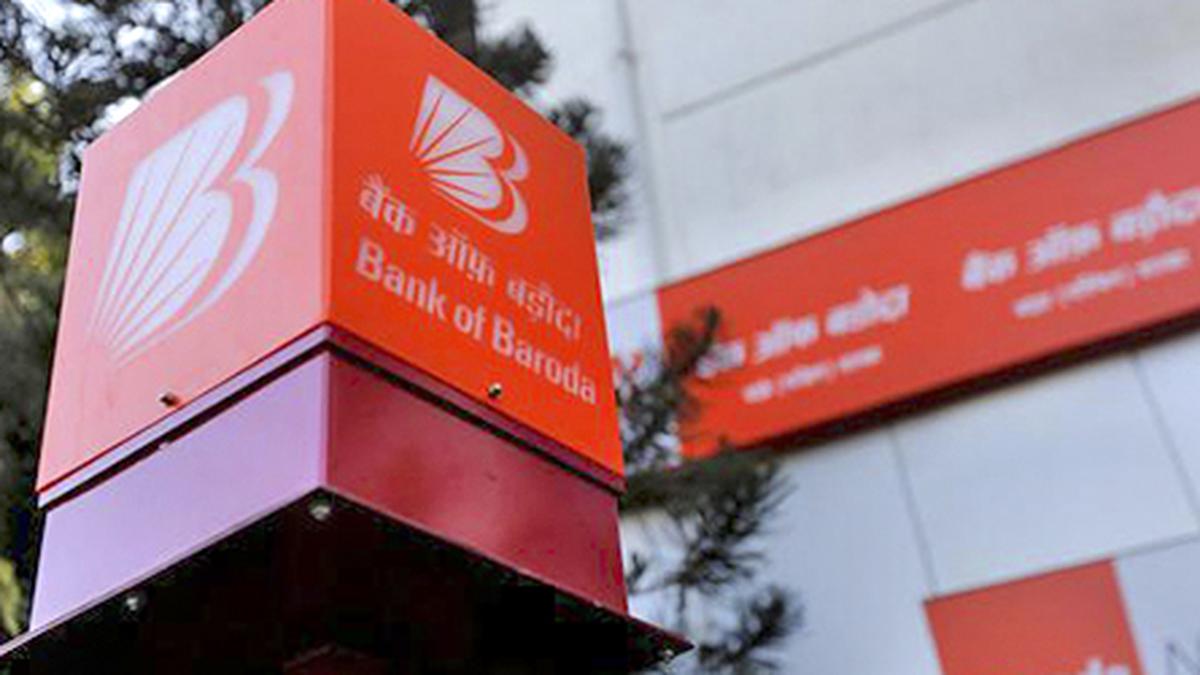 Bank of Baroda falls after RBI ban on adding new app customers