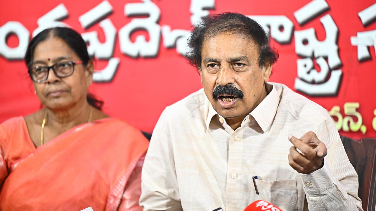 Address water woes of Rayalaseema, CPI leader tells Chief Minister Naidu and Deputy CM Pawan  