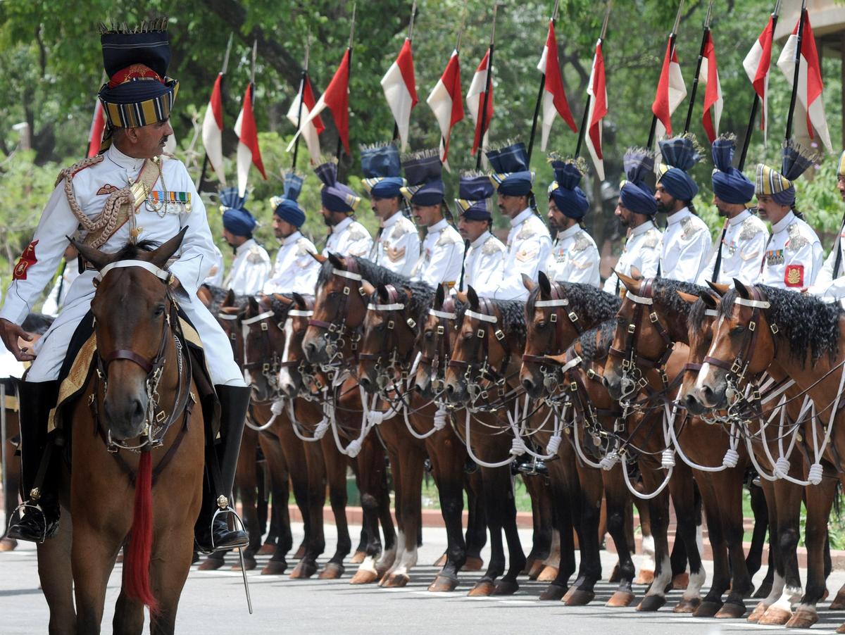 President's bodyguards seen during President Pratibha Patil's address on joint session of Parliament in New Delhi on June 04, 2009. President's bodyguards seen during President Pratibha Patil's address on joint session of Parliament in New Delhi on June 04, 2009.