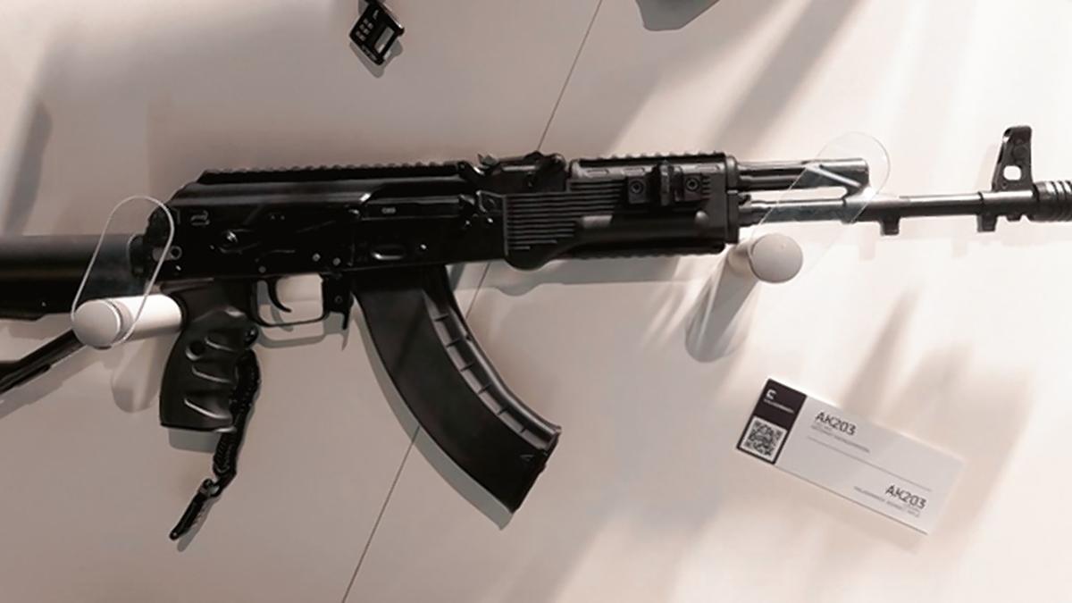 Indo-Russian joint venture handed over 27,000 Ak-203 assault rifles to ...