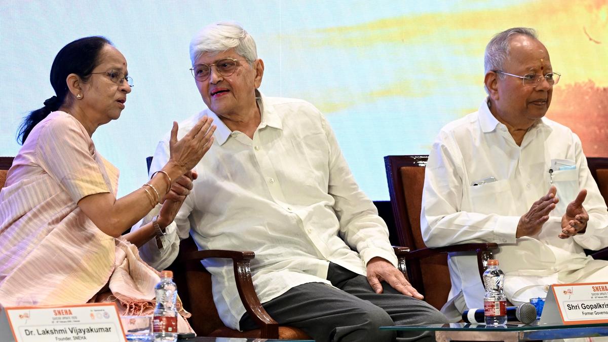 Make counselling and emotional support accessible for all, says Gopalkrishna Gandhi