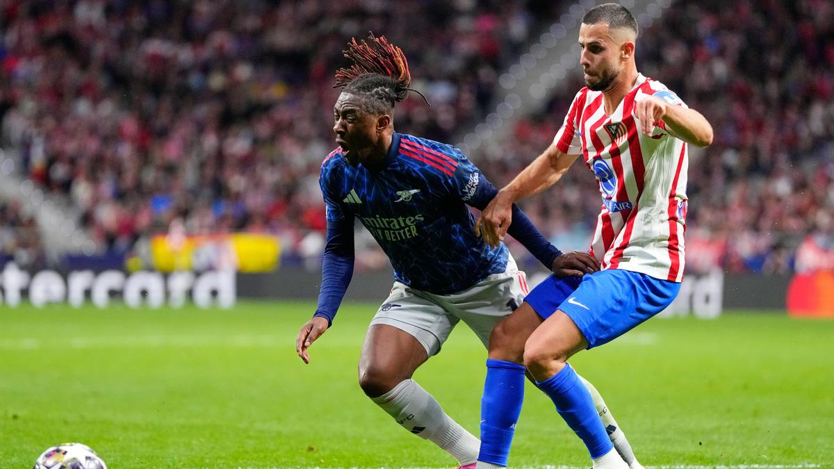 चैंपियंस लीग: एटलेटिको ने पलटवार करते हुए आर्सेनल को सेमीफाइनल के पहले चरण में बराबरी पर रोका
