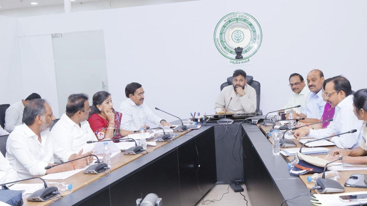 Pawan Kalyan seeks comprehensive review of Village Secretariat structure and staff promotions