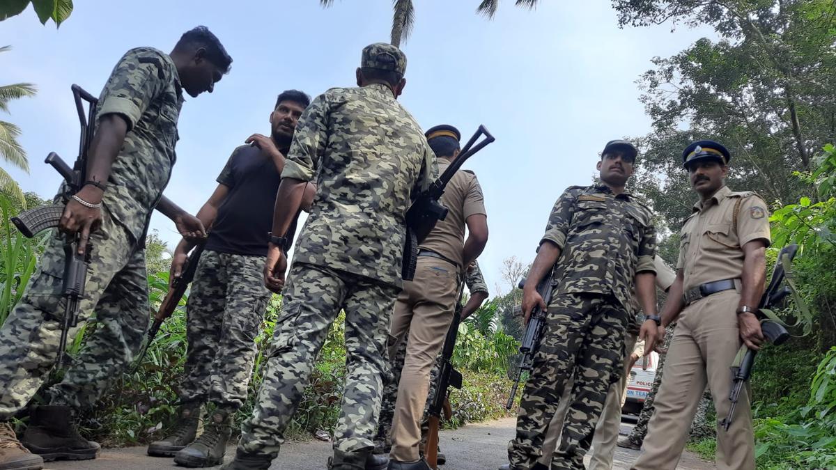 ‘Maoist’ encounter in Kannur: Thunderbolts team cordons off forest exits, intensifies search