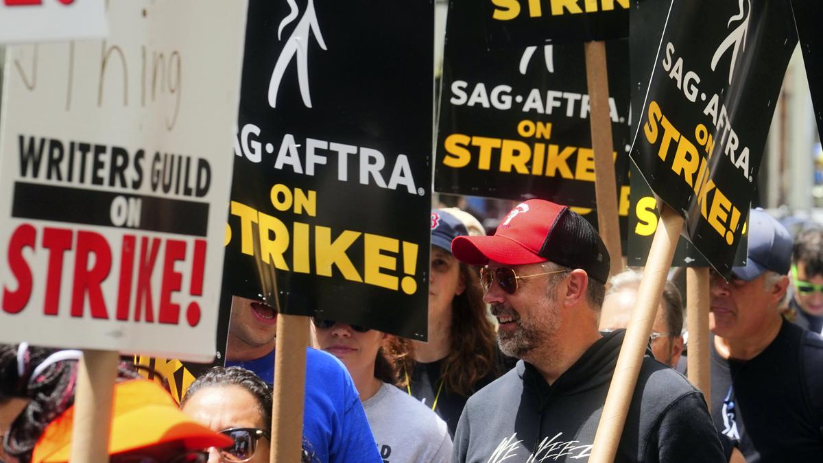 Hollywood Strike On the picket lines with actors and writers, from LA