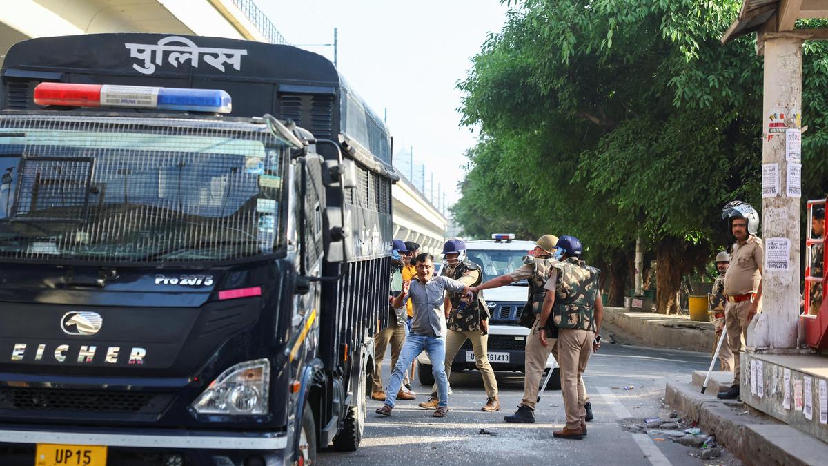 Noida workers’ protest: Over 300 held, seven FIRs registered; ‘syndicate’ angle under probe, says police