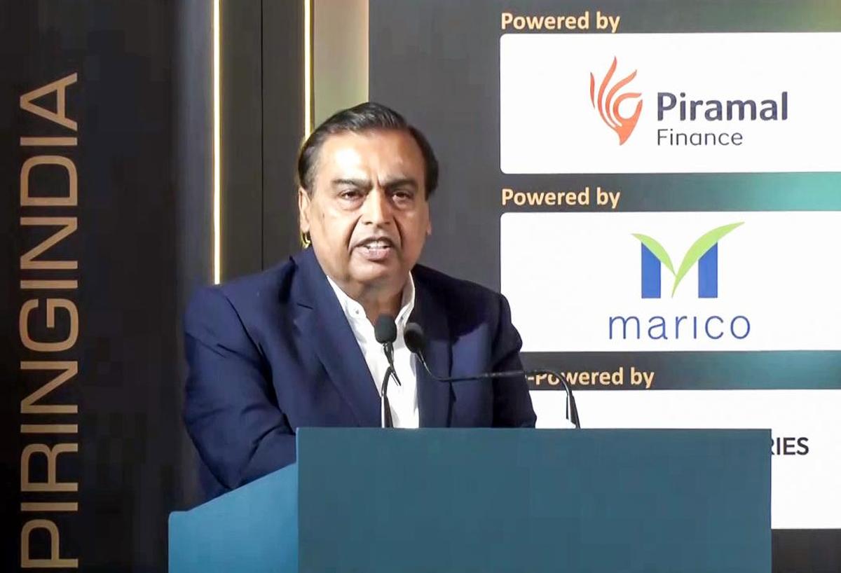 thehindu.com - Abhinay Deshpande - Reliance to invest ₹7 lakh crore in Gujarat over next five years: Mukesh Ambani