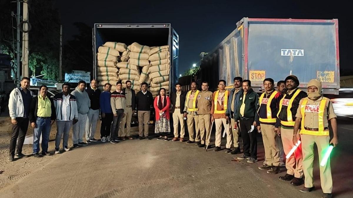 Vigilance officials conduct surprise night route check in Hyderabad, levy over ₹21.5 lakh in tax