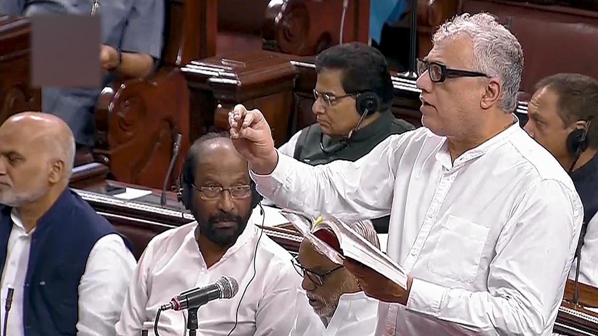 TMC MP Derek O’Brien demands his entire July 20 speech in Rajya Sabha be put on record after parts referring to Manipur situation expunged