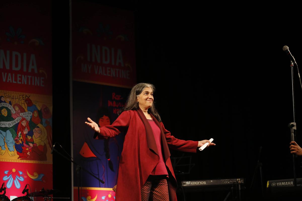Ratna Pathak-Shah at an event in Mumbai
