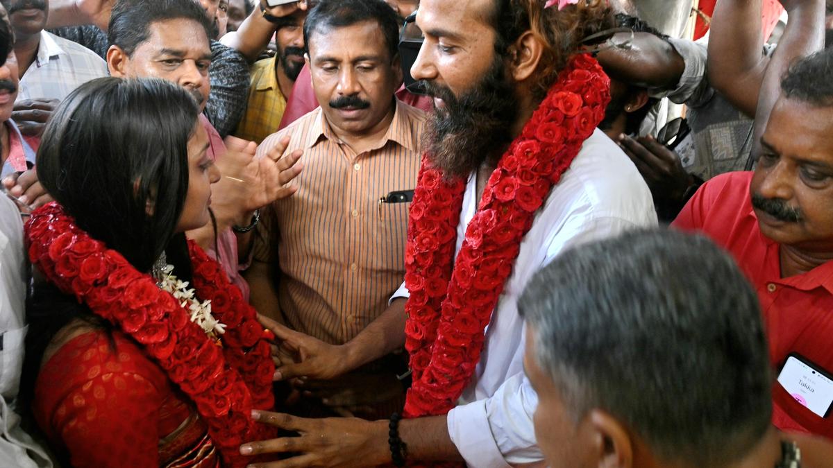 Woman who shot to fame at Maha Kumbh Mela gets married in Kerala