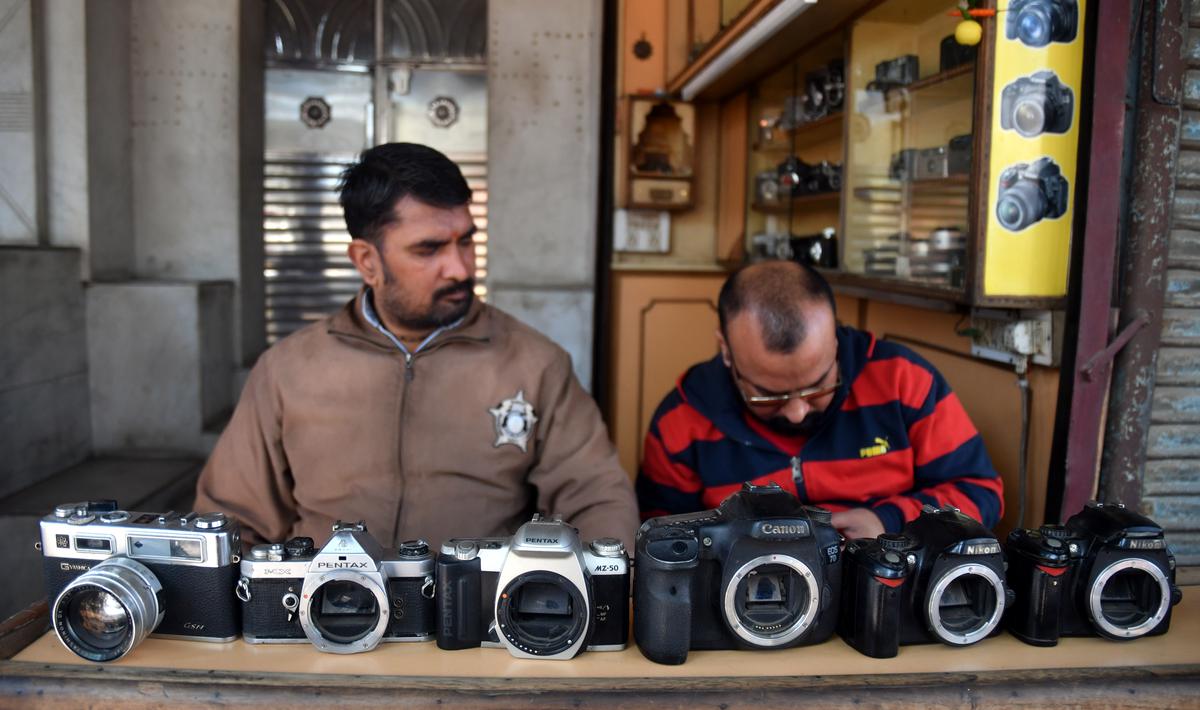 Old Delhi alleyway bears witness to resurgence in film cameras