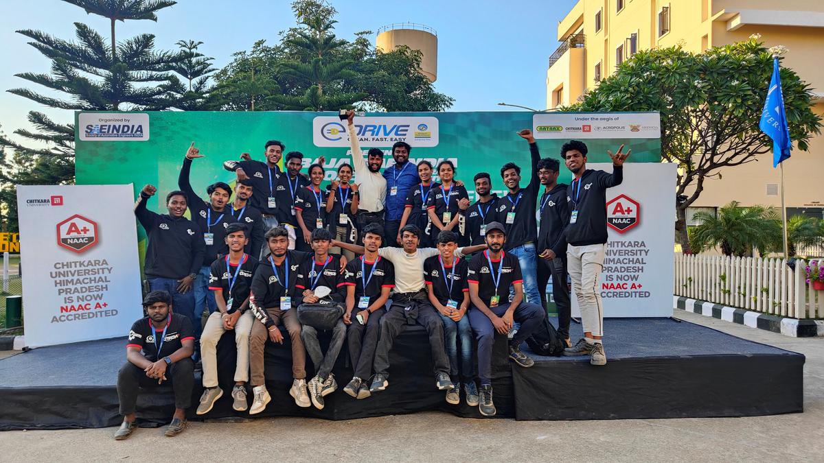 Bannari Amman Institute students secure runner up in national competition