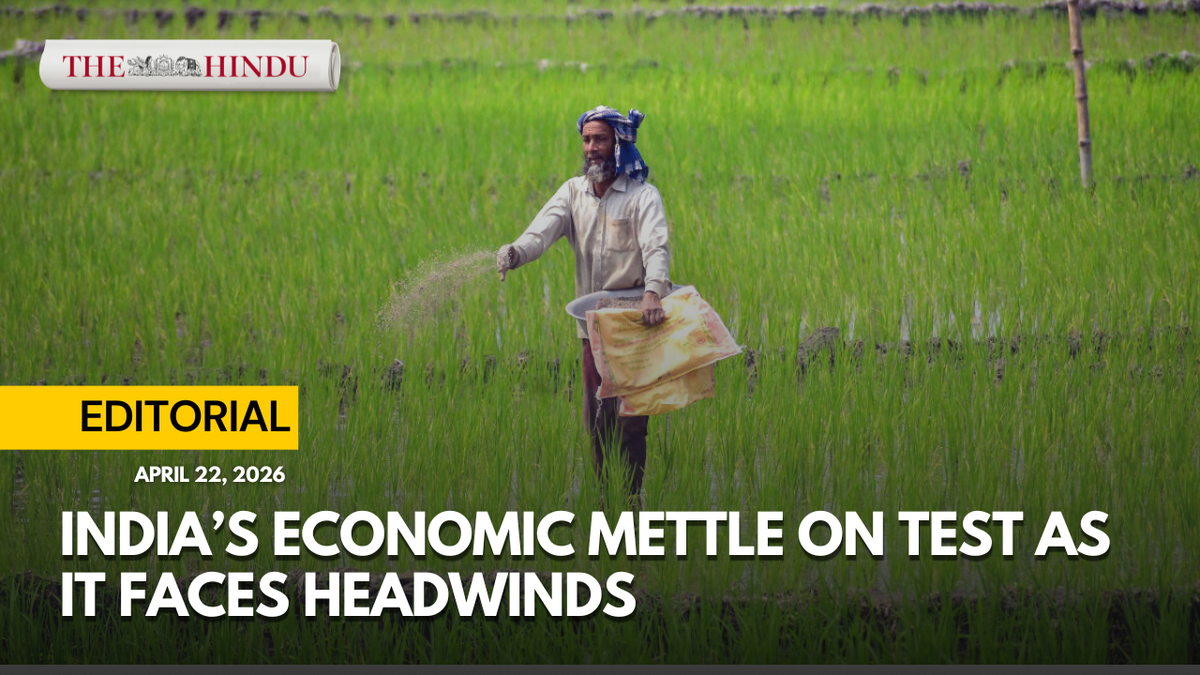 Watch: India’s economic mettle will be on test at it faces headwinds | The Hindu Editorial