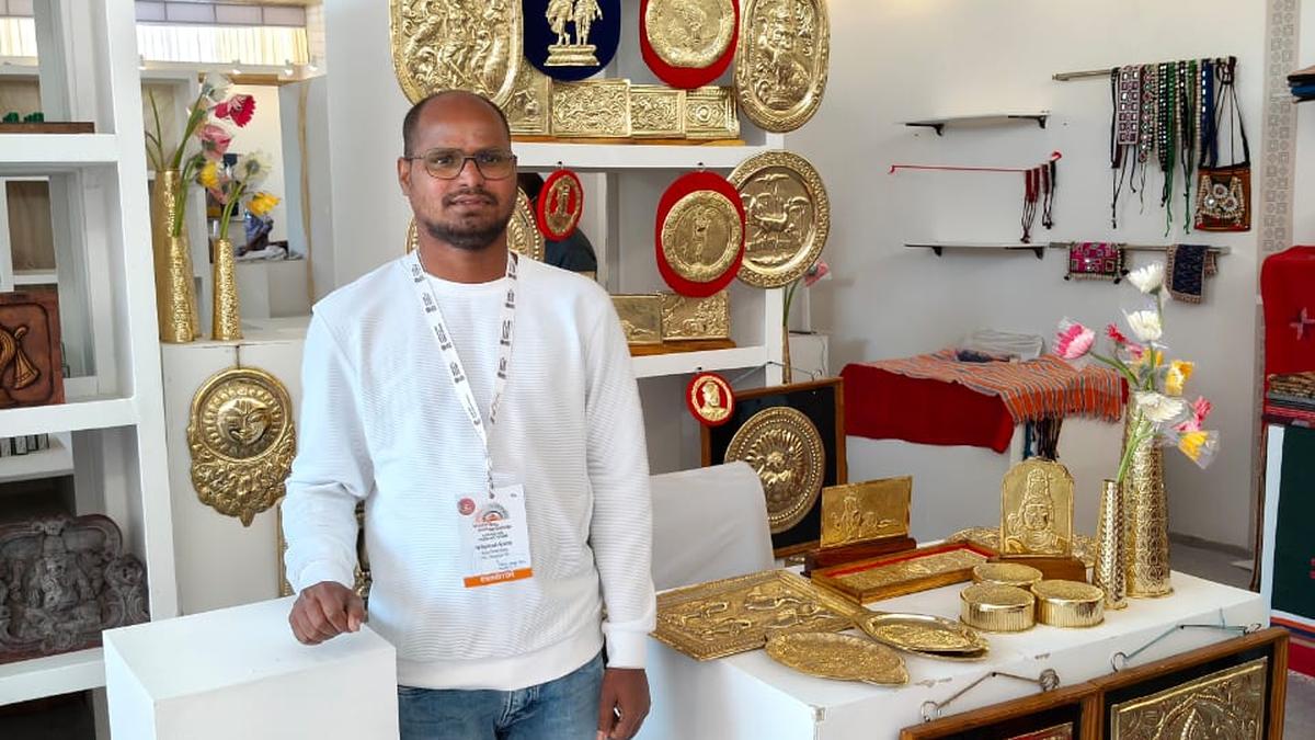 Warangal brass artisans shine at Rashtrapati Bhavan