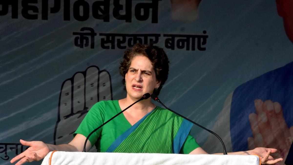 Cong fighting same battle against 'Modi empire' that Mahatma Gandhi fought against British: Priyanka