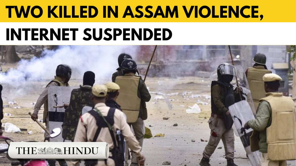 Watch: Two killed, internet suspended in Assam’s violence-hit Karbi Anglong