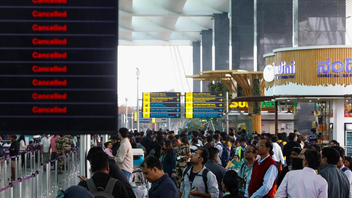 IndiGo flight disruptions Day 5: airline cancels over 400 flights from four major airports including Delhi, Mumbai on Dec. 6