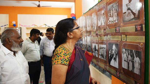 Photo exhibition on Mahatma Gandhi inaugurated 