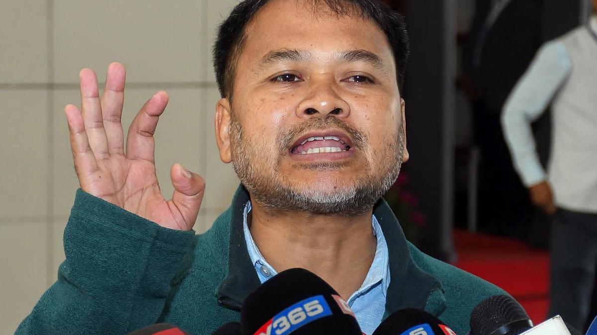 Akhil Gogoi hints Raijor Dal may go solo in Assam polls