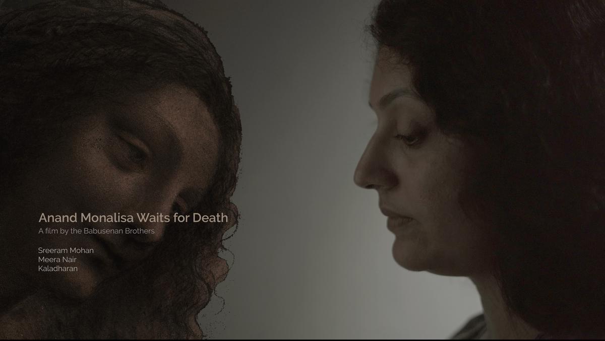 The poster of Anand Monalisa Waits For Death, directed by Satish Babusenan and Santosh Babusenan. 