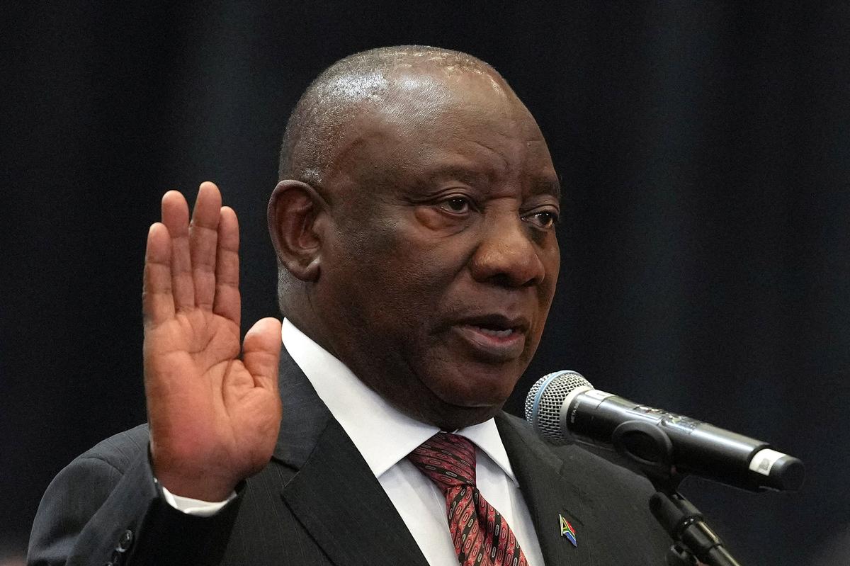 South Africa’s President Ramaphosa is reelected for second term after a dramatic late coalition deal