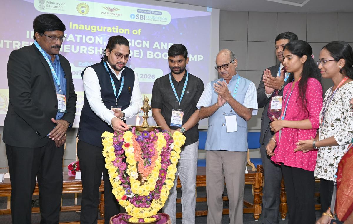 Five-day bootcamp begins at JNNCE in Shivamogga