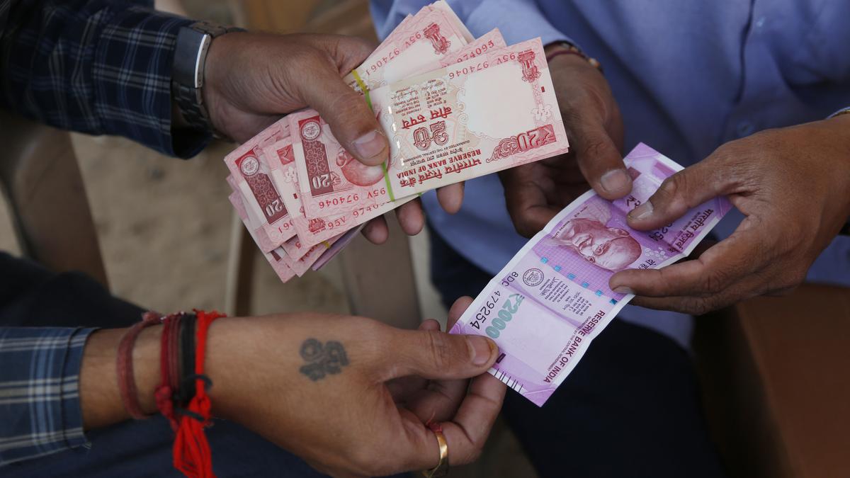 Rupee gains 33 paise to 82.33 against U.S. dollar