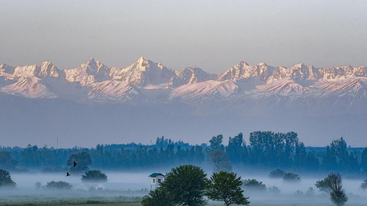 Snow, rain bring down temperatures in Kashmir
