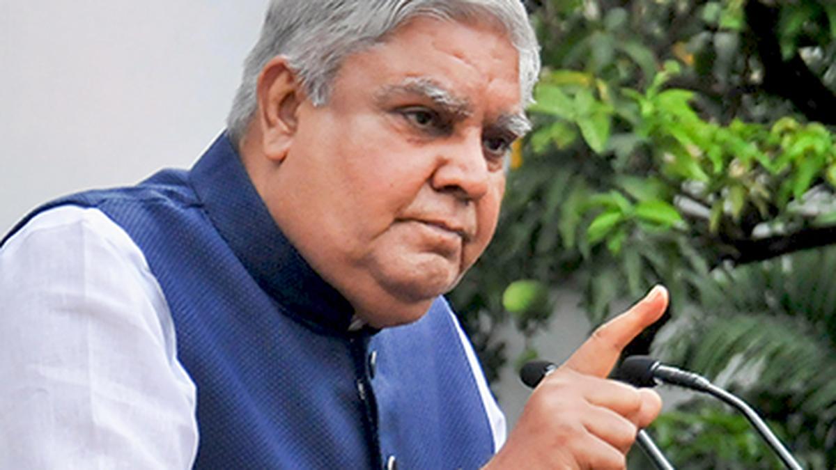 Not appropriate to forgo national interest for individual, political interests: Jagdeep Dhankhar