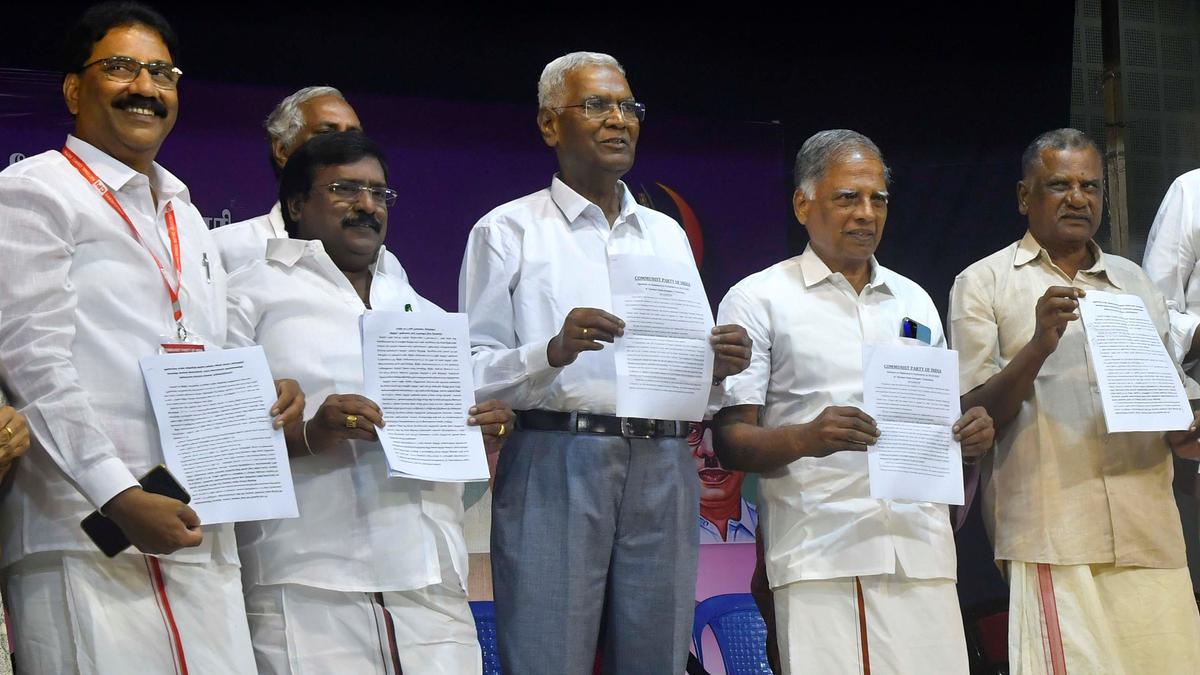 Put up a united fight for Puducherry’s Statehood, says CPI general secretary