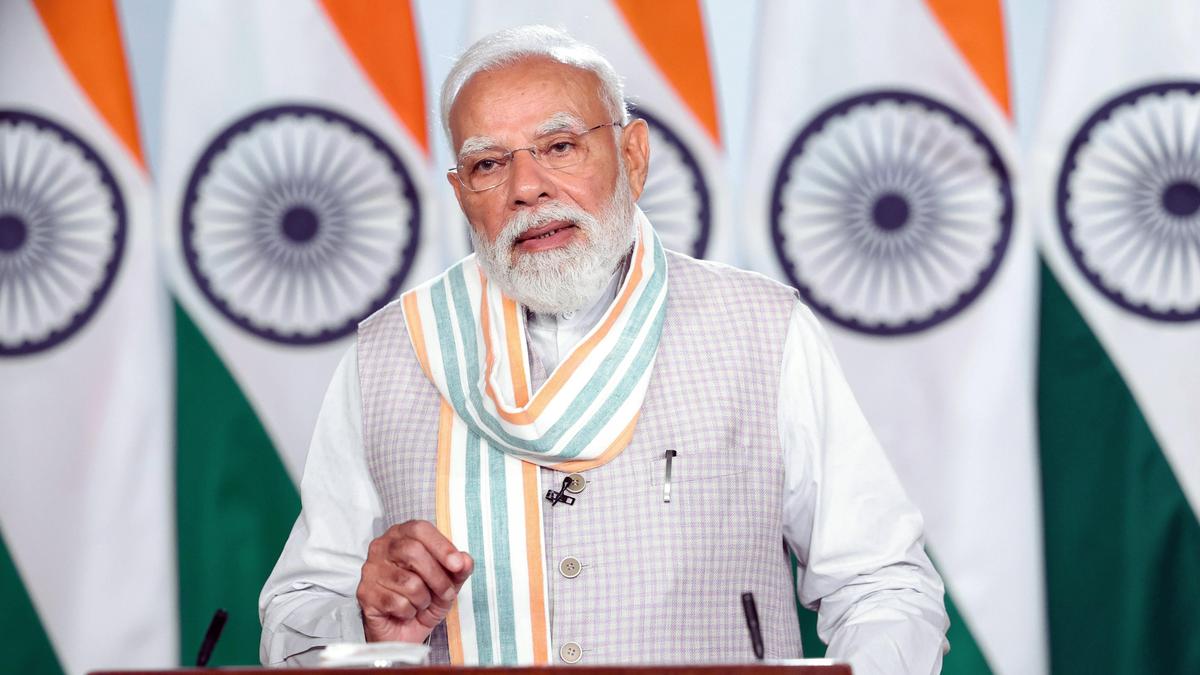 Resolve water disputes through cooperation, says PM Modi to States