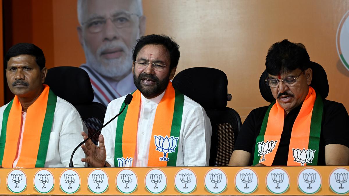 Maharashtra rejected Congress over false propaganda: Union Minister Kishan Reddy