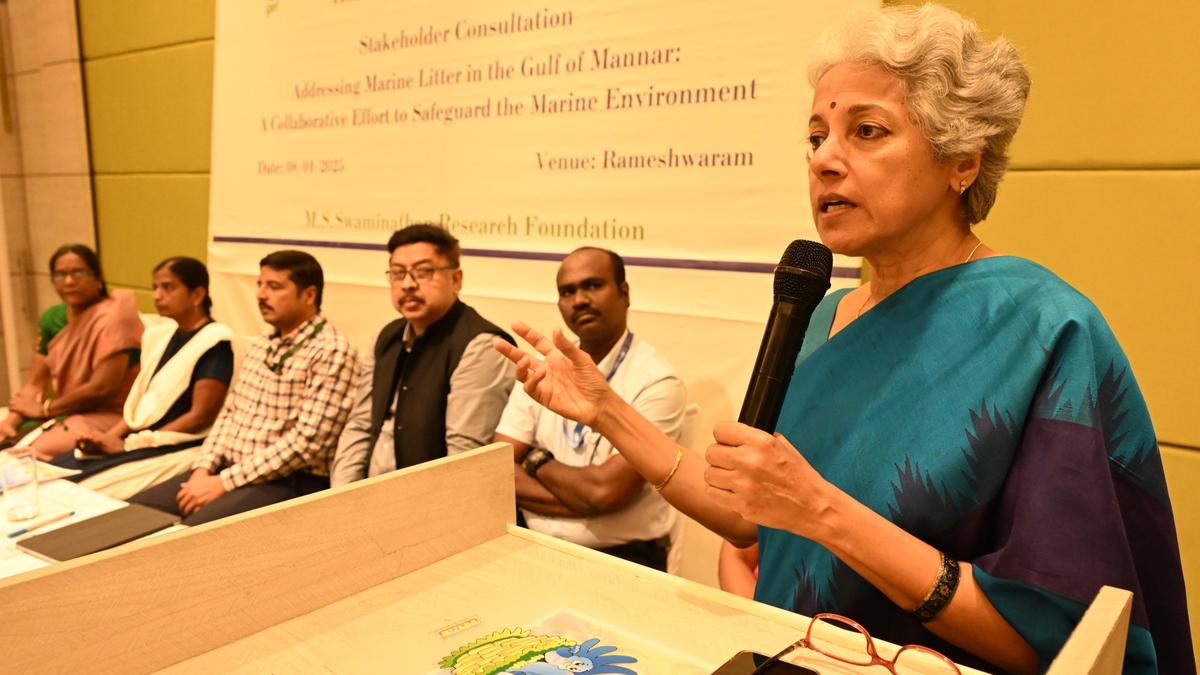 To mitigate pollution in ocean, waste management on land should be more effective: Dr. Soumya Swaminathan
