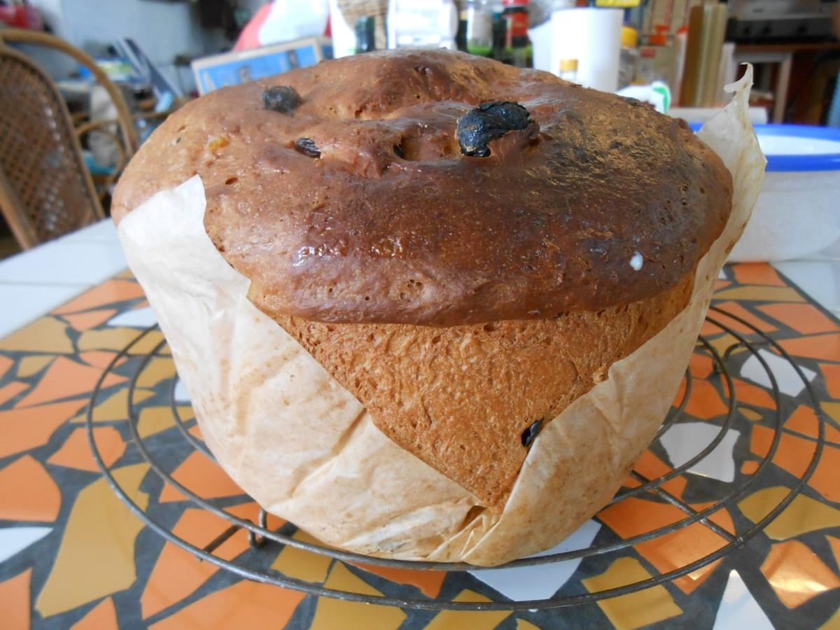 Panettone prepared by Marina Matioyoli