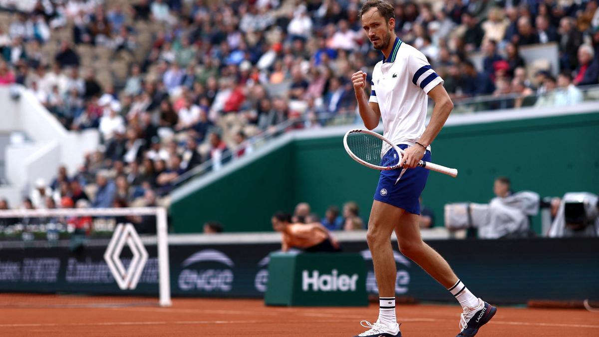 French Open 2024: Daniil Medvedev through to third round as Kecmanovic retires injured