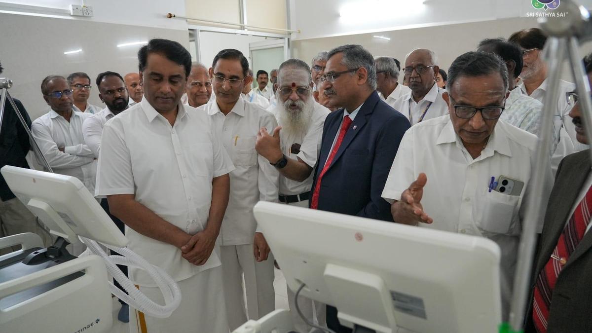 Advanced equipment commissioned at Sri Sathya Sai hospital in Puttaparthi