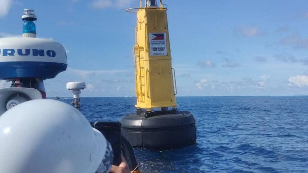 Philippines places buoys in parts of South China Sea to assert sovereignty