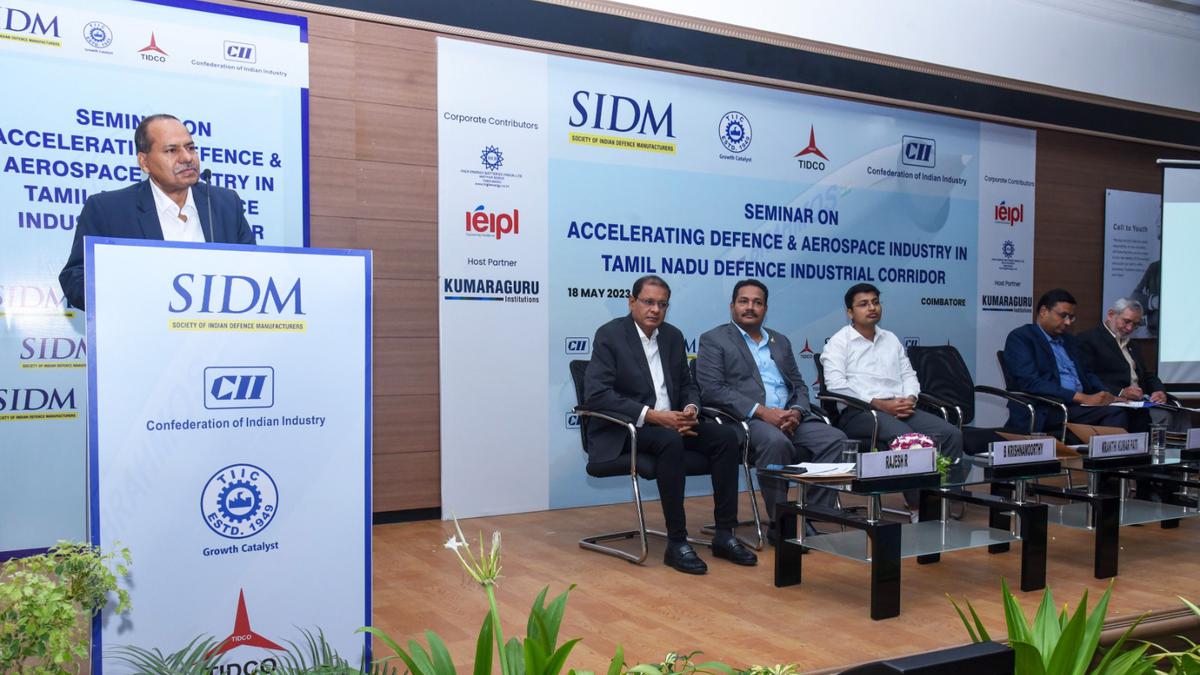 Coimbatore to get two industrial parks for the Defence sector