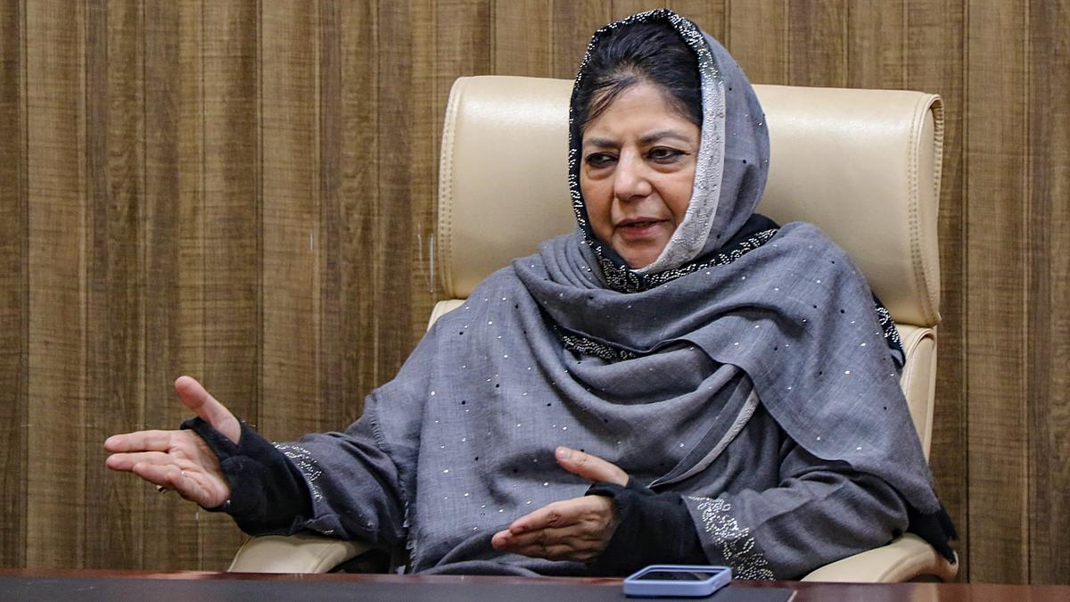 Army normalising atrocities, beat up civilian in south Kashmir’s Kulgam: Mehbooba