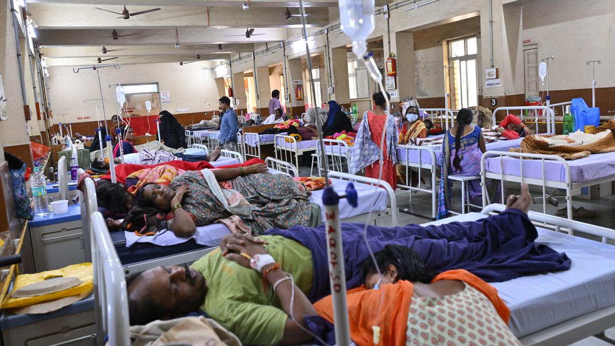 As seasonal diseases surge in Telangana, Fever Hospital overwhelmed with patient influx