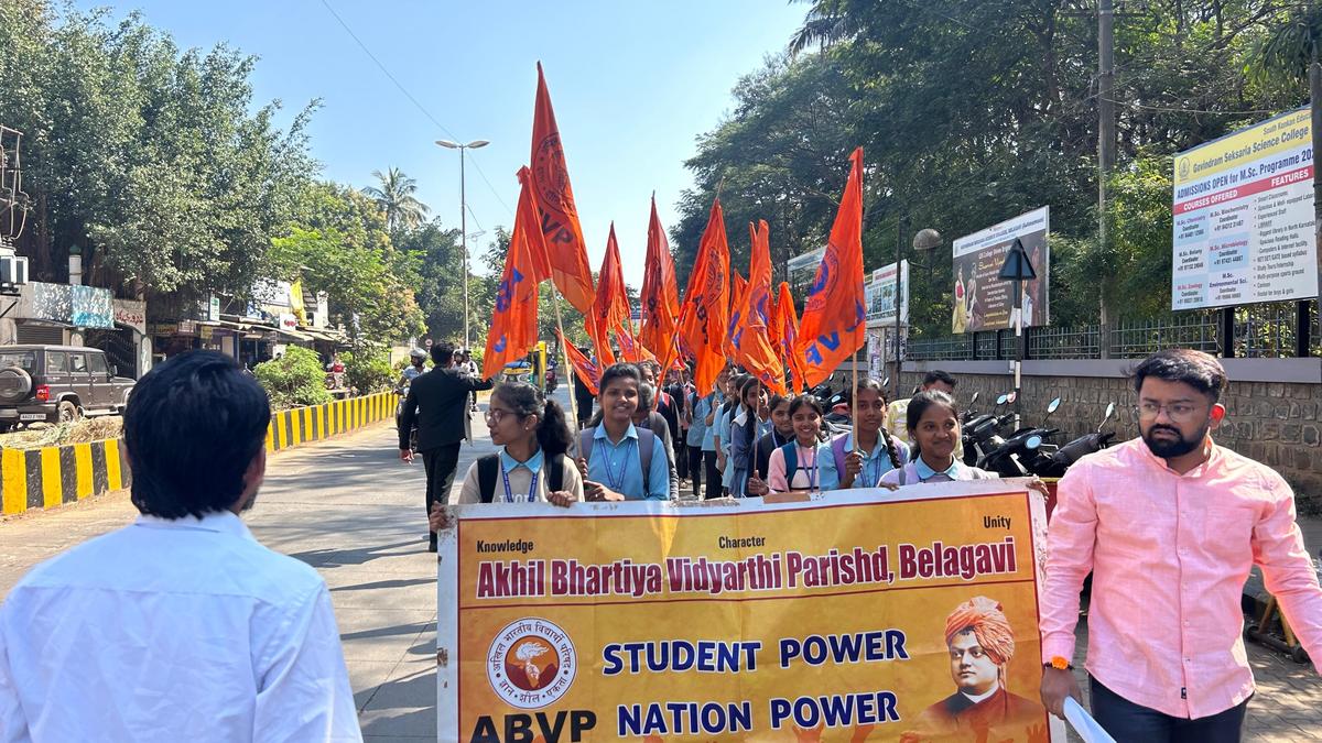 ABVP stages protest against bus fare hike