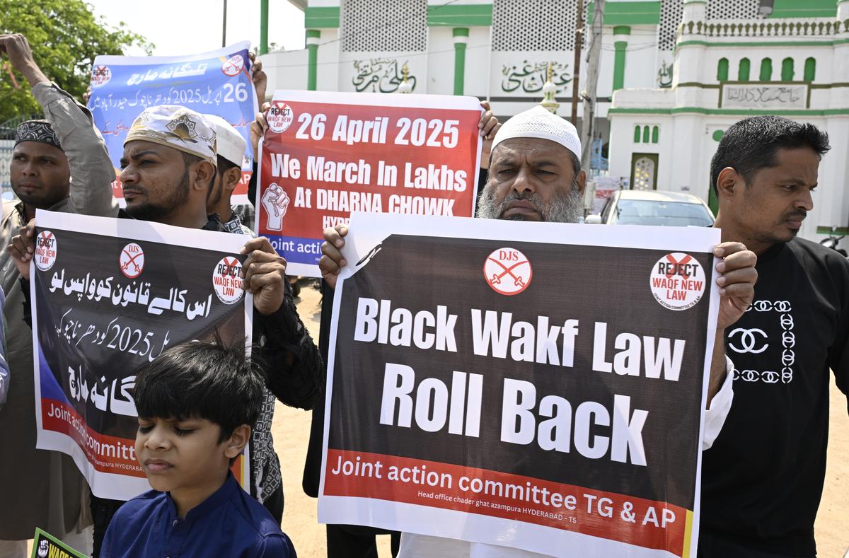 Waqf Act Protests