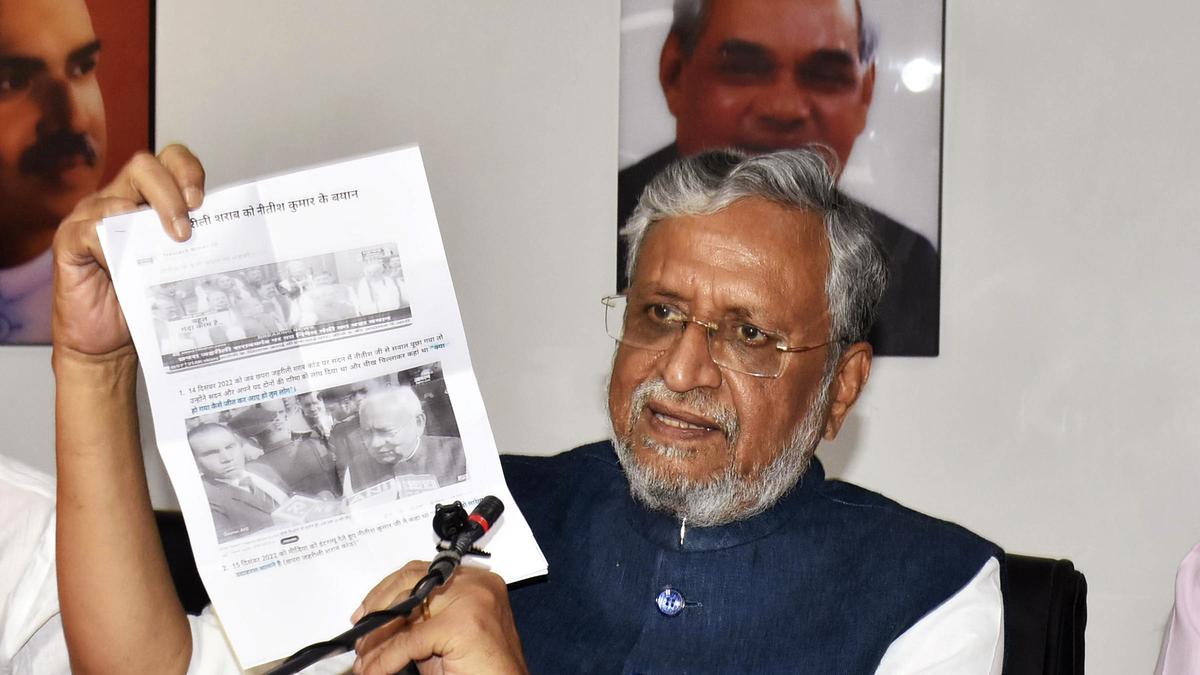 Declare amnesty and withdraw all FIRs related to prohibition, Sushil Kumar Modi asks Nitish Kumar