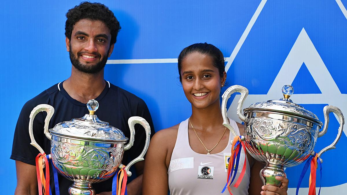 Manish and Vaishnavi are national champions