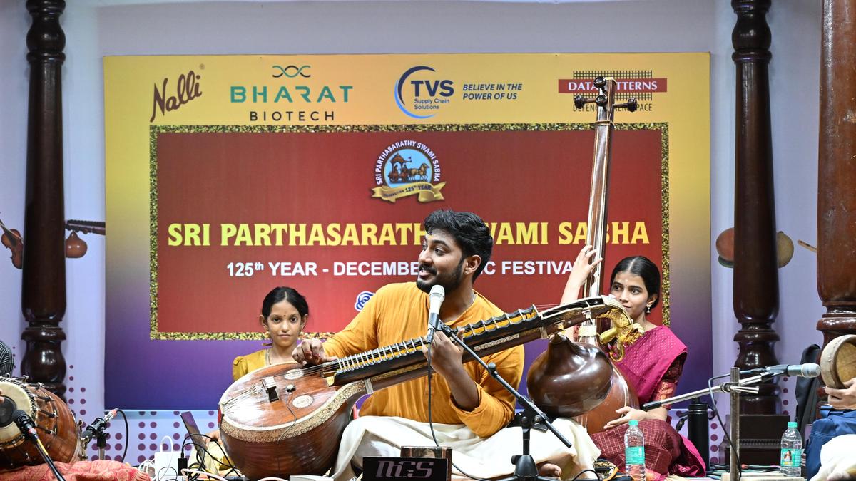Ramana Balachandhran’s inherent musical intellect left the audience in thrall