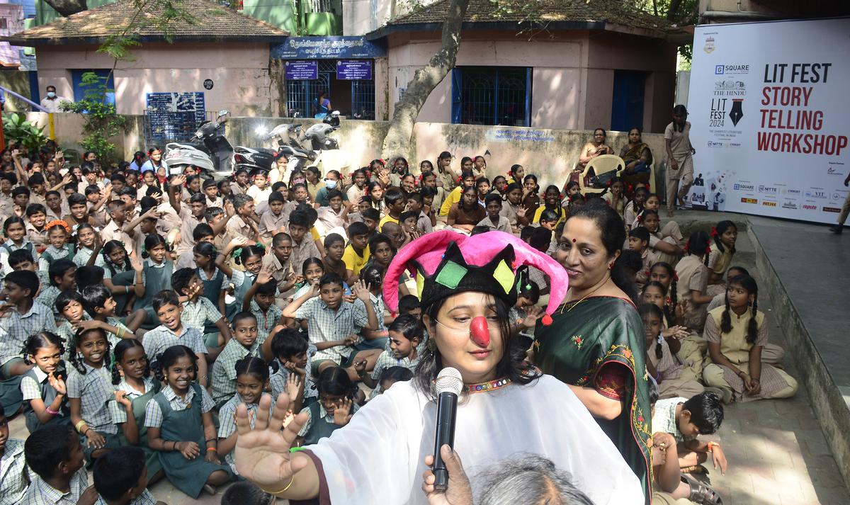 The Hindu Lit Fest 2024 Clowns