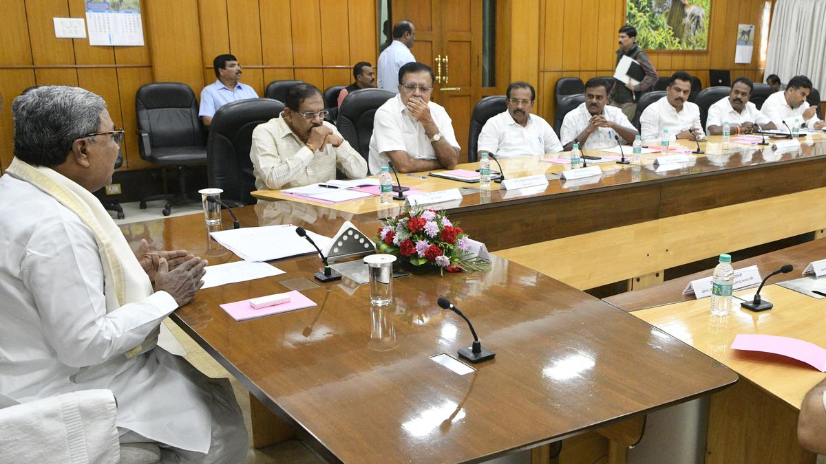 Chief Minister Siddaramaiah holds meeting with legislators to quell discontent
