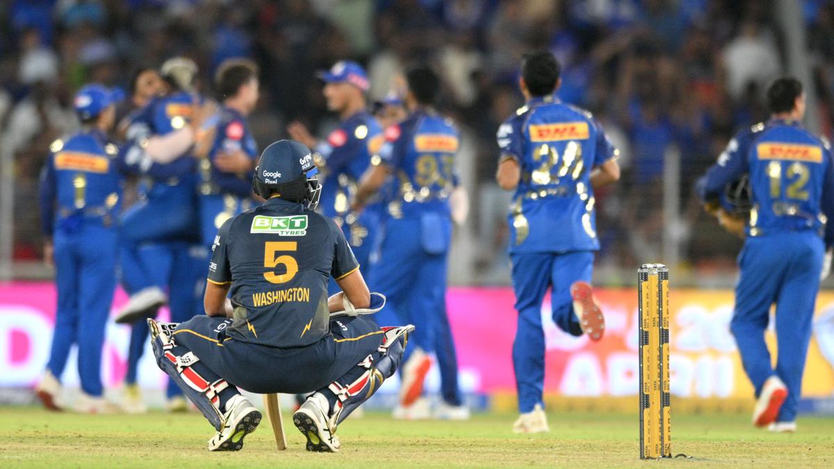 IPL 2026: Brilliant Tilak smashes ton to take MI to 199 for 5 vs GT