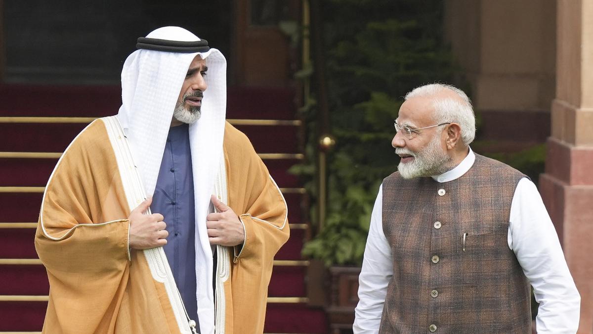 PM Modi holds talks with Abu Dhabi Crown Prince